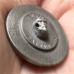 “Lobster by the sea” Battersea pewter show button.