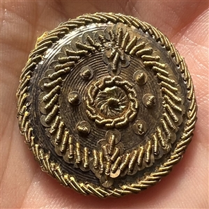 An 18th c. French Passementerie button.