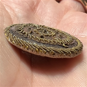 An 18th c. French Passementerie button.