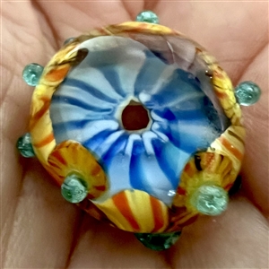 One-of-a-kind studio button by Mary Gaumond.