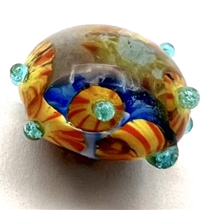 One-of-a-kind studio button by Mary Gaumond.
