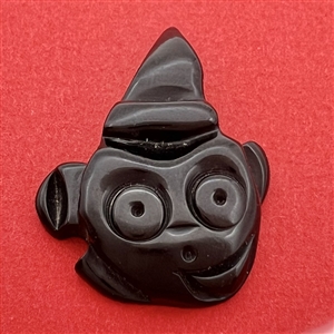 RARE Martha Sleeper vintage Bakelite clown button.