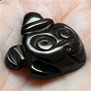 RARE Martha Sleeper vintage Bakelite clown button.