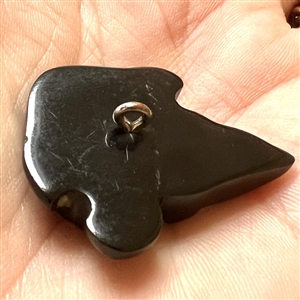 RARE Martha Sleeper vintage Bakelite clown button.