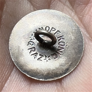 Highly Collectible 3rd Avenue silver button of “Albrecht Durer.”