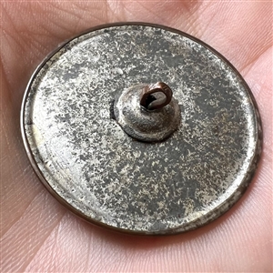 An 18th c. Pearl openwork with blued steel button.