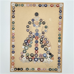 Card of 160+ china buttons.