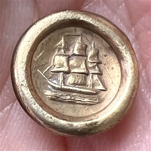 “Sailing Ship” Jacksonian button.