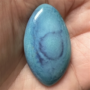 Ruskin pottery button from England.