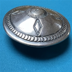 Large Native American button. 