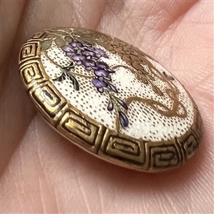 Satsuma button of Wisteria.