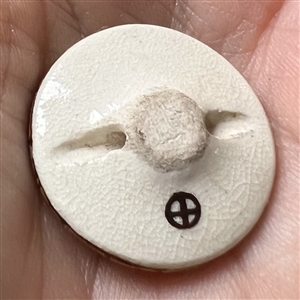 Satsuma button of Wisteria.