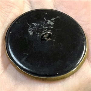 Large “Hop O’ My Thumb” brass button.