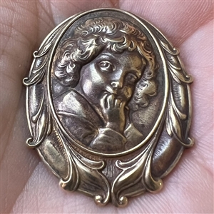 Ashlee “Cherubic Boy” story button.