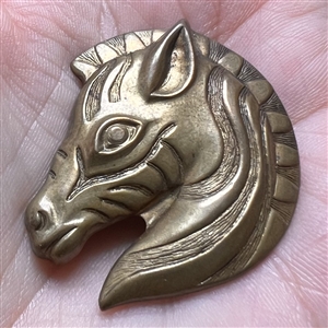 Kevin Kinne one-of-a-kind Zebra prototype studio button.
