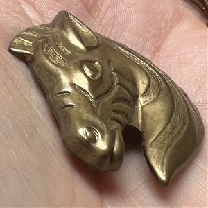 Kevin Kinne one-of-a-kind Zebra prototype studio button.