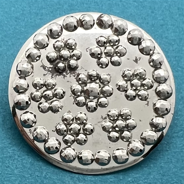 A late 18th - early 19th c. Steel button.