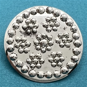 A late 18th - early 19th c. Steel button.