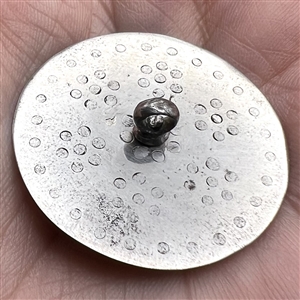 A late 18th - early 19th c. Steel button.