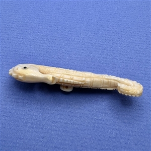 Extra large seahorse Netsuke style natural material button.