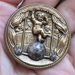 “Children’s Circus” brass button.