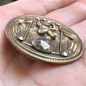 “Children’s Circus” brass button.