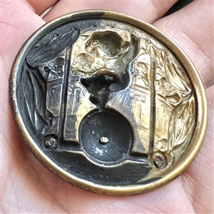 “Children’s Circus” brass button.