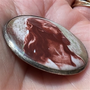Motiwala enamel button of Jesus