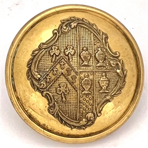 Women’s Lozenge Livery button for widow Loftus family.