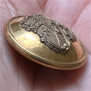 Women’s Lozenge Livery button for widow Loftus family.