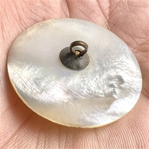 An 18th c. Pearl with paste center button.