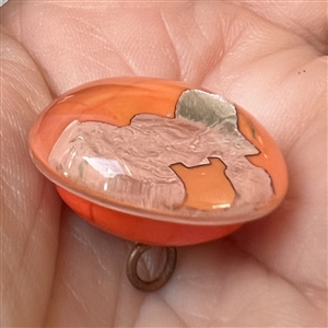 NBS show favor button 1998 - glass paperweight.