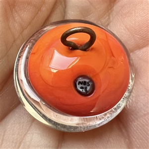 NBS show favor button 1998 - glass paperweight.