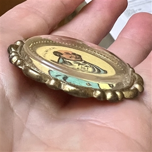“Samual Pickwick” button from the Pickwick Papers.