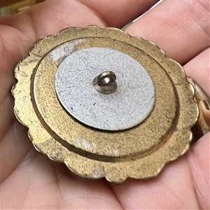 “Samual Pickwick” button from the Pickwick Papers.