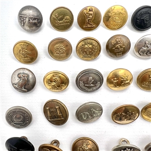 Forty nine assorted Livery cuff buttons.