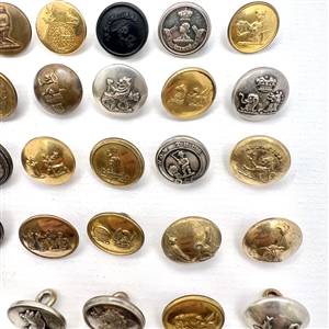 Forty nine assorted Livery cuff buttons.