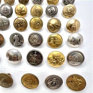 Forty nine assorted Livery cuff buttons.