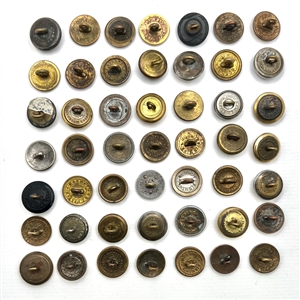 Forty nine assorted Livery cuff buttons.