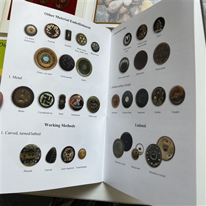 Seven button reference booklets.