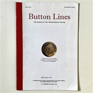 Thirteen British button society bulletins.