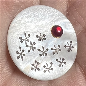 Nancy Dubois pearl studio button game of jacks.