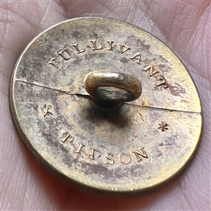 Commemorative button for King Edward VI of England.