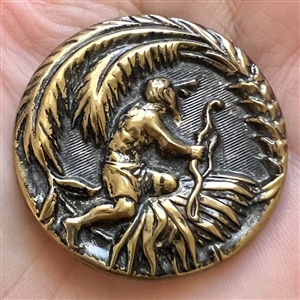 “Robinson Crusoe” brass button.
