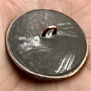 An 18th c. Paper under glass button of Porte St. Martin, Paris, France.