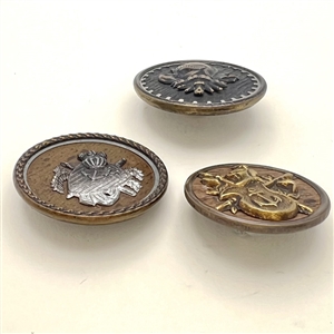 Three buttons of armor. 