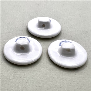 Three Birchcroft china buttons of film star cowboys. 