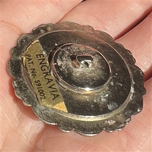 “Uriah Heep button from the Pickwick Papers.