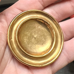 VERY RARE 1940's  ceramic button by the famous ceramist, Lucie Rie.