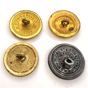 Four hunt club buttons.